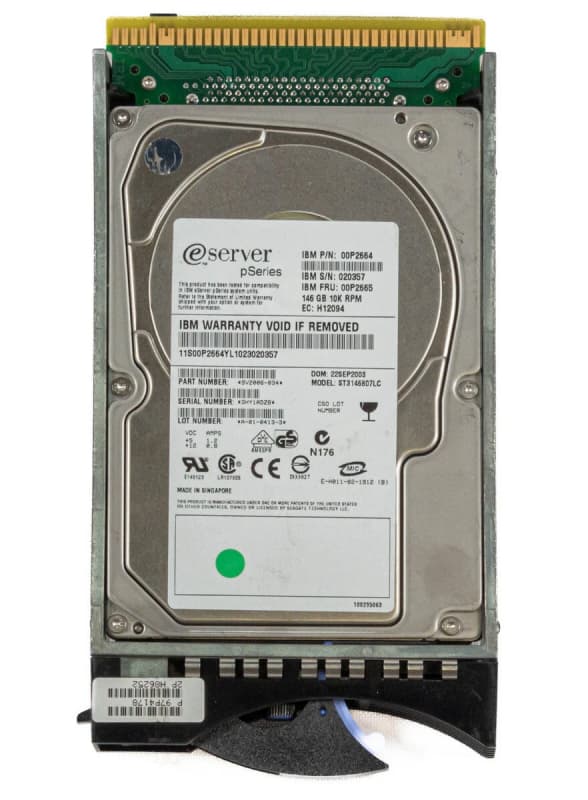 Жесткий диск IBM 00P2664 146GB U320SCSI 3.5" HDD