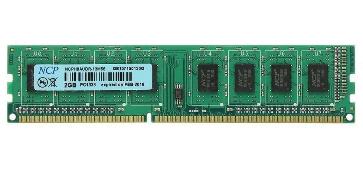 Оперативная память NCP DDRIII 4Gb NCPH9AUDR-13M58