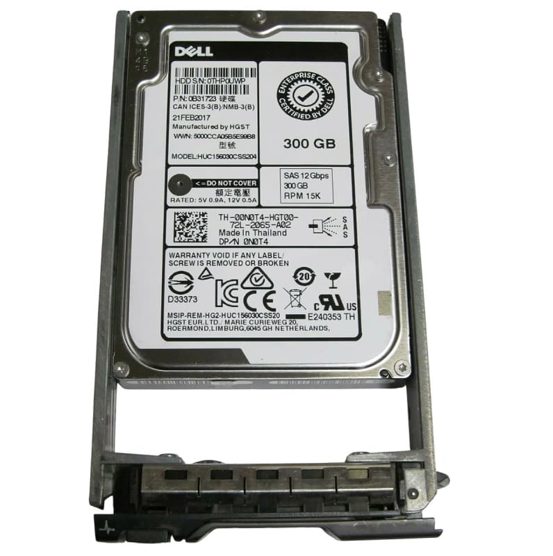 Жесткий диск Dell 0N0T4 300Gb SAS 2,5" HDD