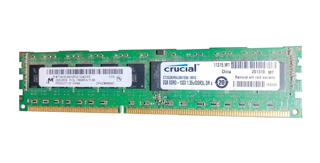 Оперативная память Crucial CT2G3ERSLD81339 DDRIII 2GB