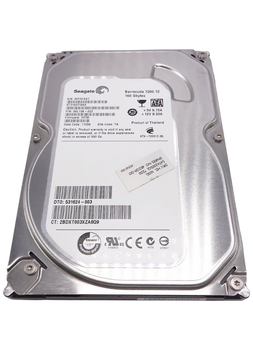 Жесткий диск HP 160Gb 7200 SATAII 3.5" HDD PV944A