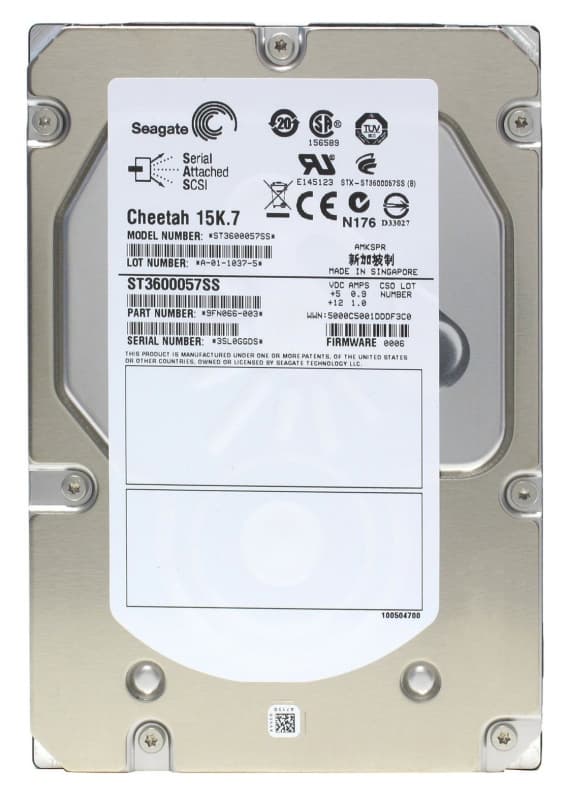 Жесткий диск Seagate 9FN066 600Gb  SAS 3,5" HDD