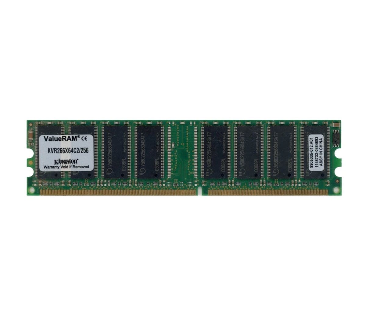 Оперативная память Kingston DDR 256Mb KVR266X64C2/256