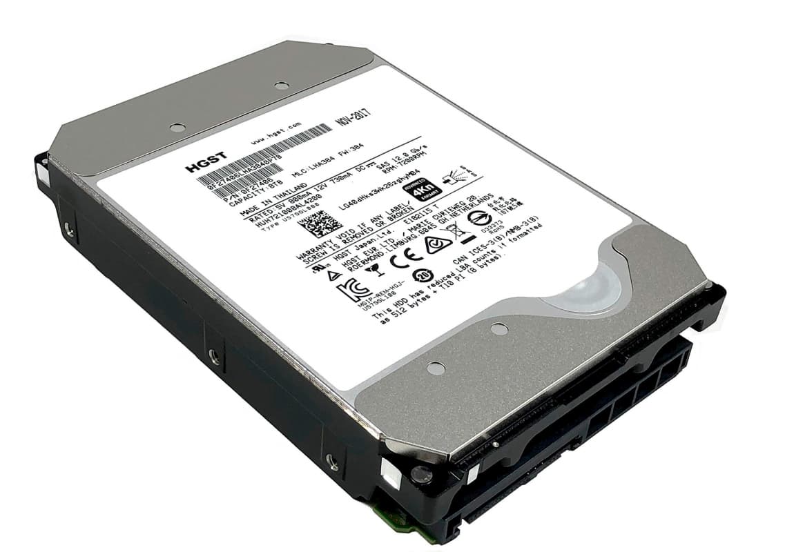 Жесткий диск HGST 0F27406 8Tb 7200 SAS 3,5" HDD
