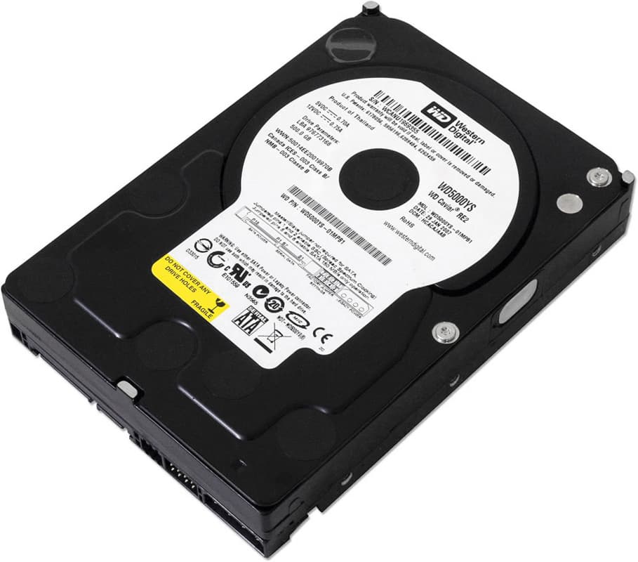 Жесткий диск Western Digital WD5000YS 500Gb  SATAII 3,5" HDD
