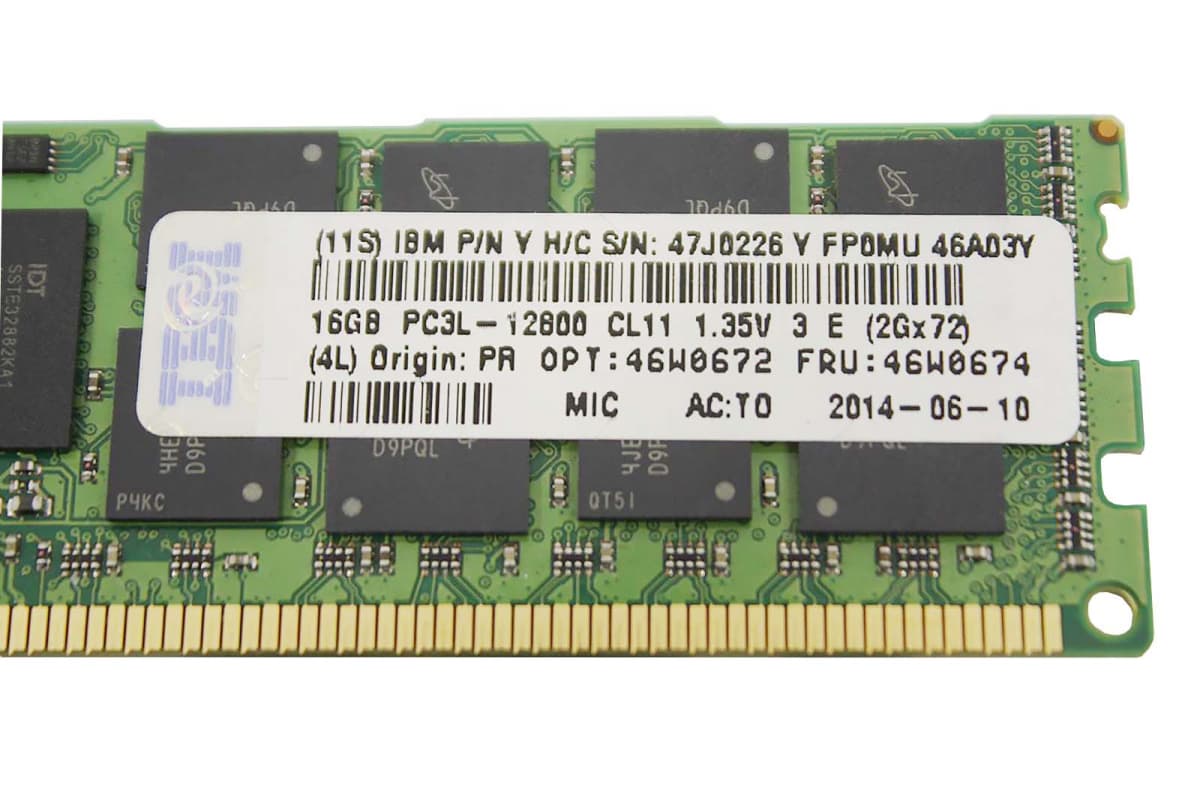 Оперативная память IBM 46W0671 DDRIII 16Gb
