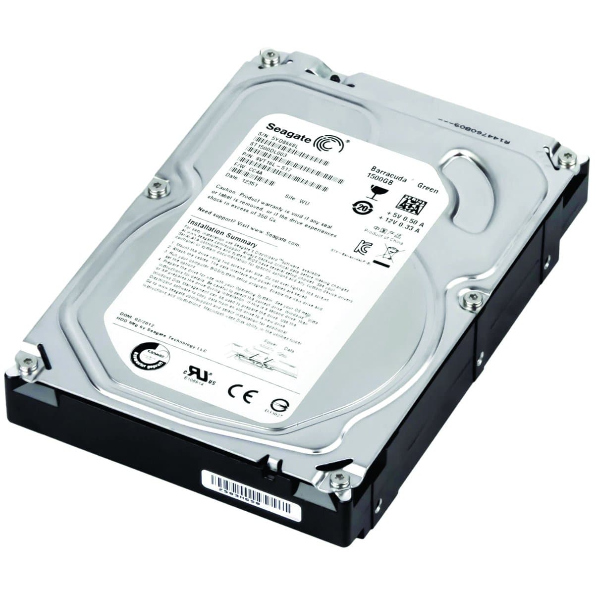 Жесткий диск Seagate 1Tb 5900 SATAIII 3.5" HDD ST1500DL003