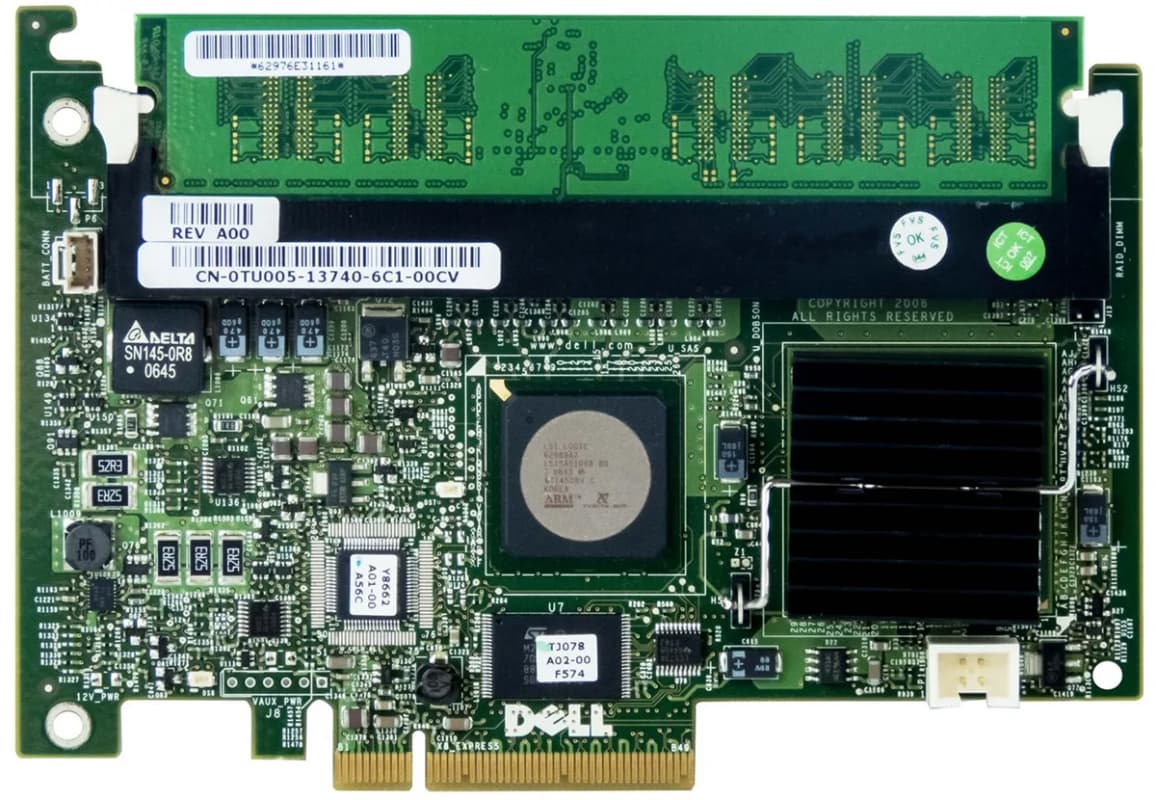 Контроллер Dell 0UT571 PCI-E 256Mb