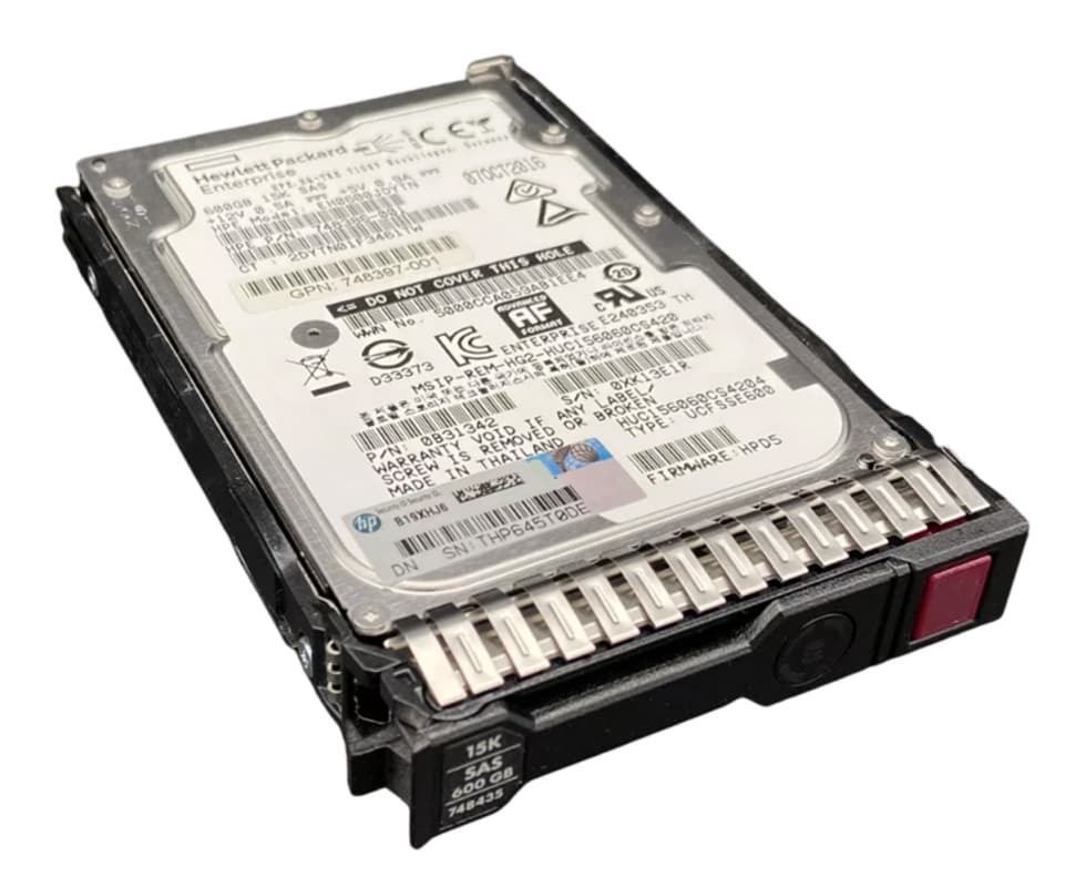 Жесткий диск HP 748386-001 600Gb 15000 SAS 2,5" HDD