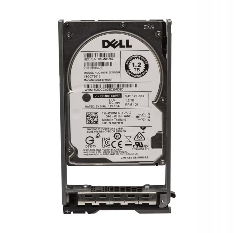 Жесткий диск Dell 400-AHED 1,2Tb 10500 SAS 2,5" HDD