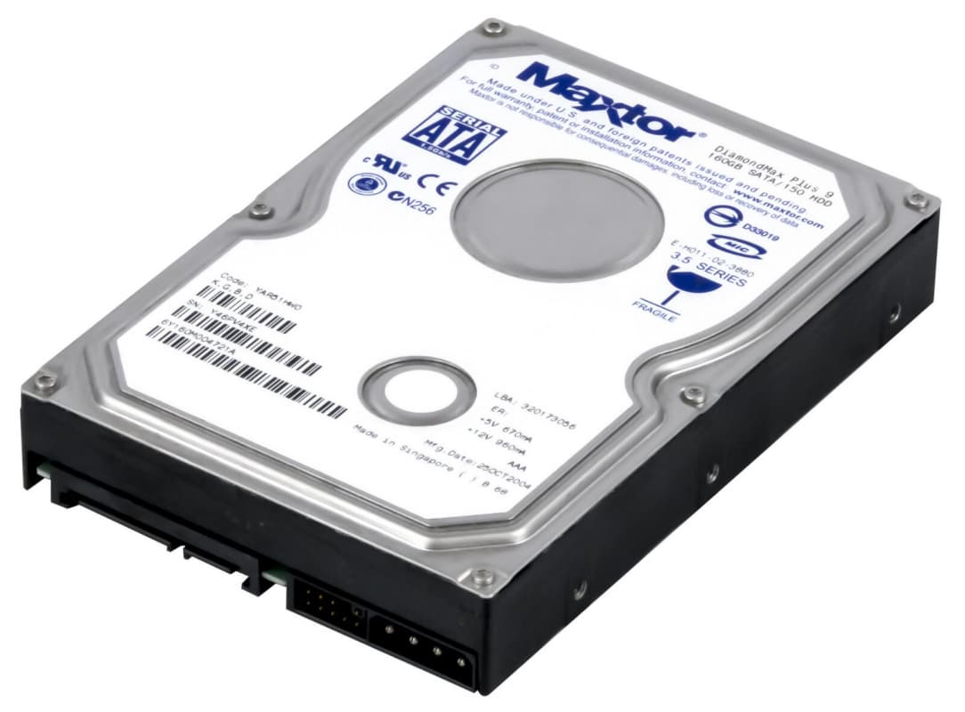 Жесткий диск Maxtor 6Y160M0 160Gb 7200 SATA 3,5" HDD