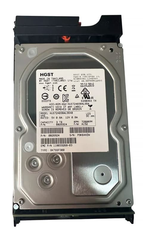 Жесткий диск EMC P-X-2UC-3TBS 3TB 7200 SAS 3,5" HDD