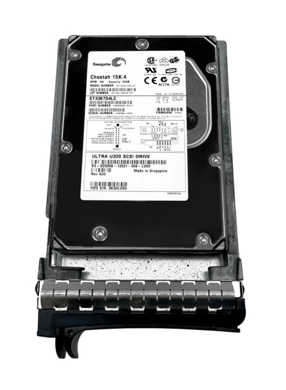 Жесткий диск Dell 9X6006-041 36Gb  U320SCSI 3.5" HDD