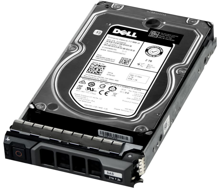 Жесткий диск Dell DVF01 2Tb 7200 SAS 3,5" HDD