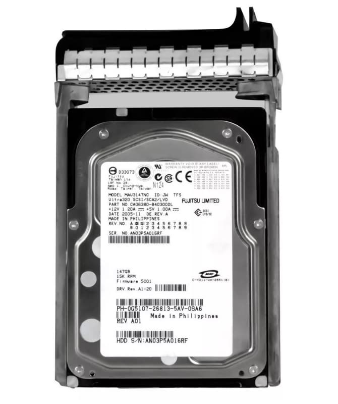 Жесткий диск Dell G5107 146Gb  U320SCSI 3.5" HDD