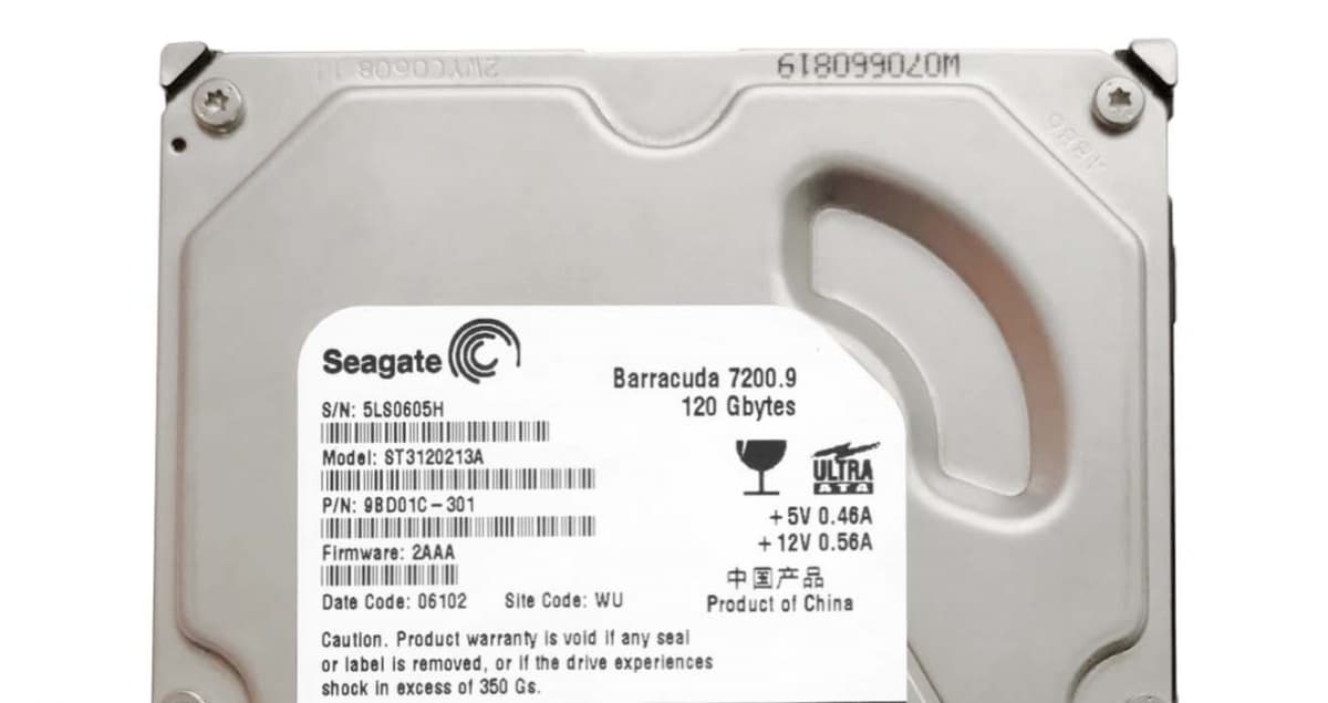 Жесткий диск Seagate ST3120213A 120Gb 7200 IDE 3.5" HDD