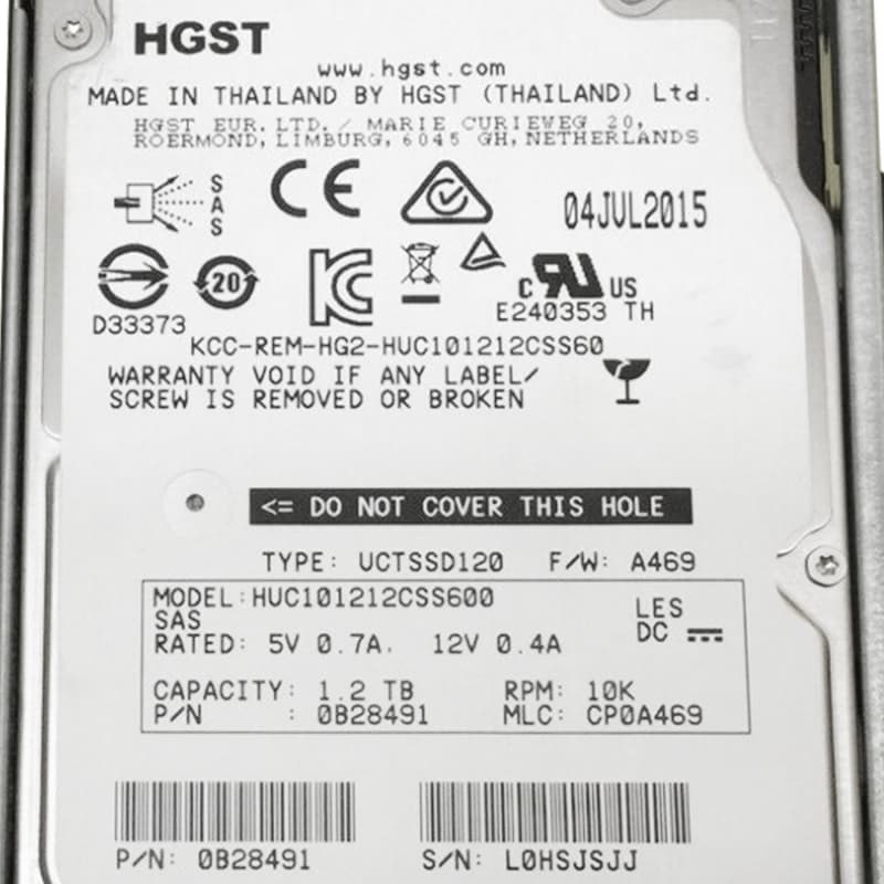 Жесткий Диск Cisco 58-0160-01 1,2Tb SAS 2,5" HDD