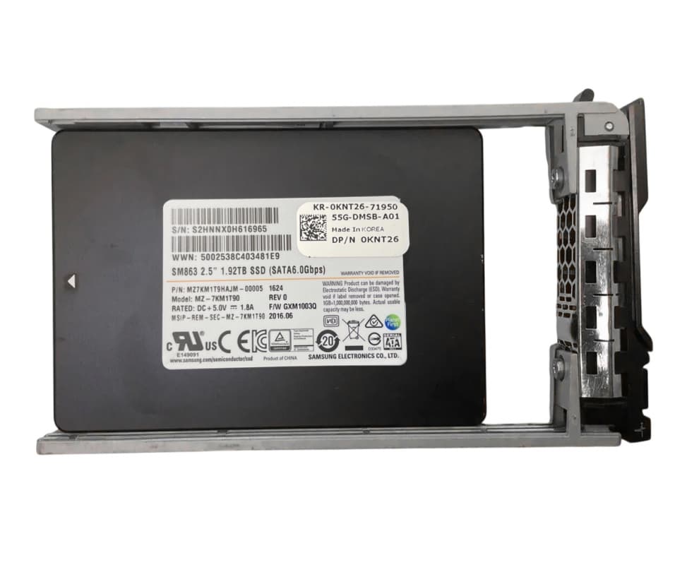 Жесткий диск Dell MZ7KM1T9HAJM-000D3 1.92TB SATAIII 2,5" SSD