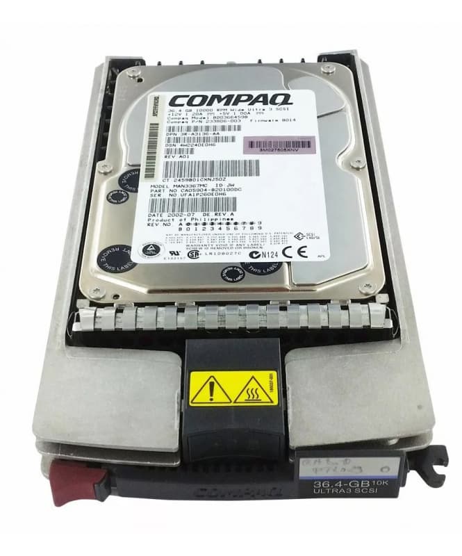Жесткий диск HP BD0366459B 36,4Gb U160SCSI 3.5" HDD