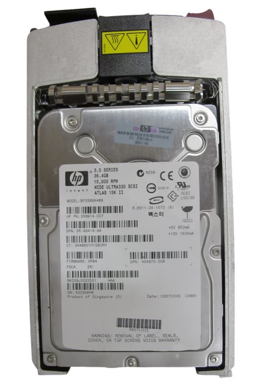 Жесткий диск HP 3R-A6418-AA 36,4Gb U320SCSI 3.5" HDD