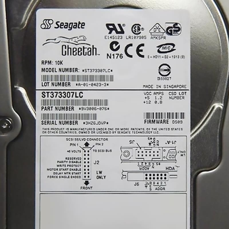 Жесткий диск Seagate 9V3006 73,4Gb  U320SCSI 3.5" HDD