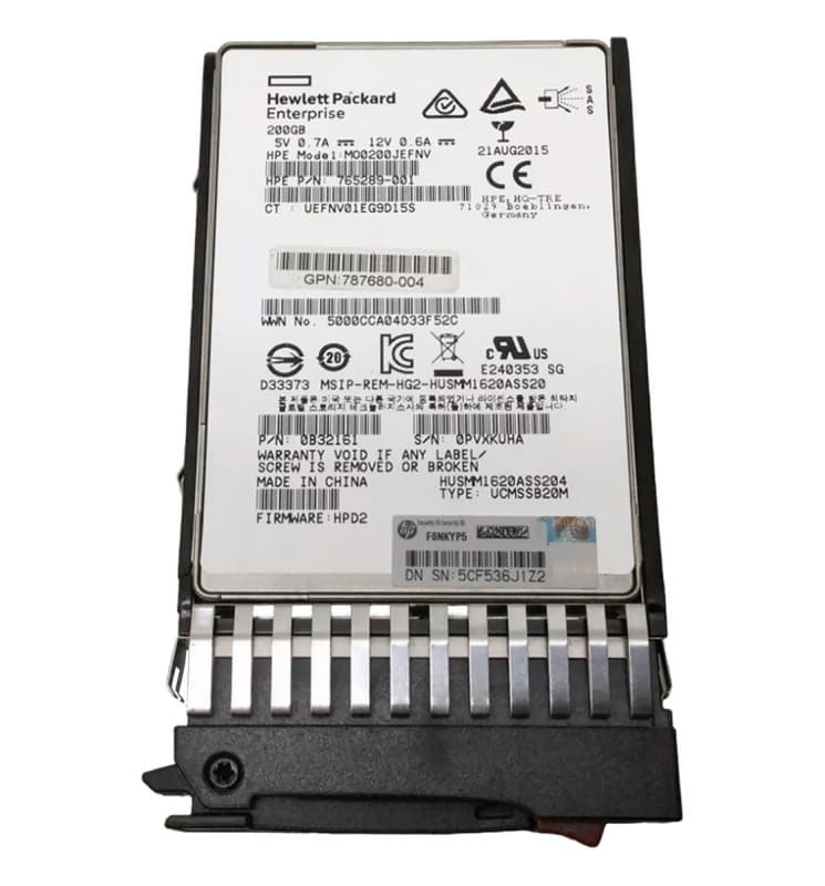 Жесткий диск HP MSA 799327-001 200Gb SAS 2,5" SSD