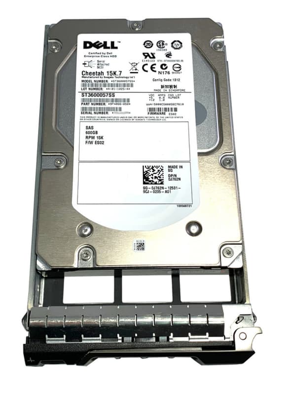 Жесткий диск Dell J762N 600Gb  SAS 3,5" HDD