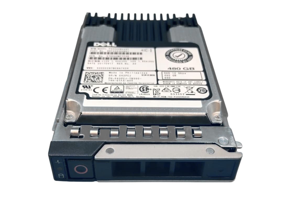 Жесткий диск Dell 43PCJ 480Gb SAS 2,5" SSD