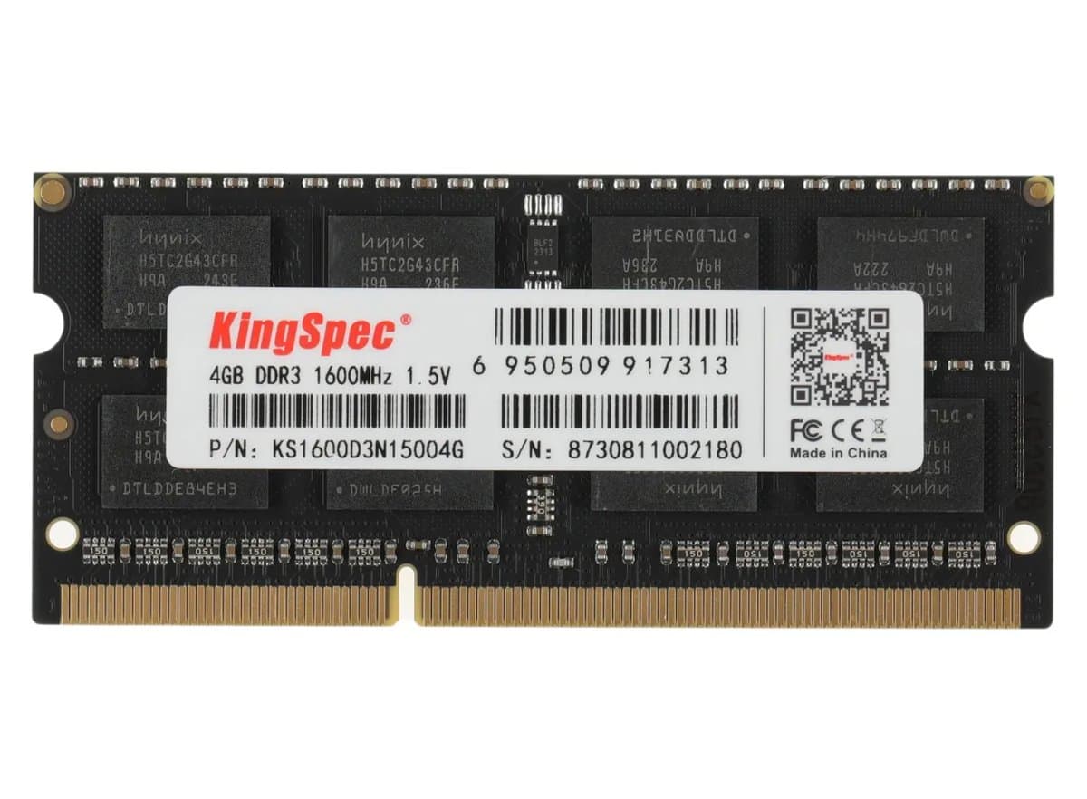 Оперативная память KingSpec DDRIII 4Gb KS1600D3N15004G
