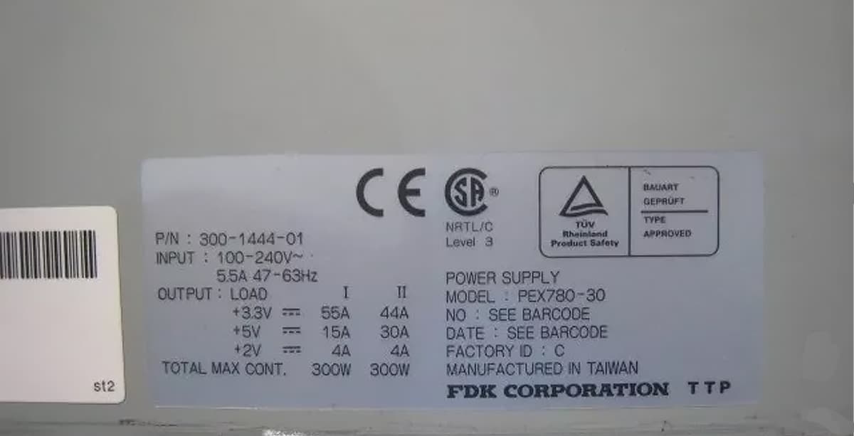 Блок питания Sun PEX780-30 400W