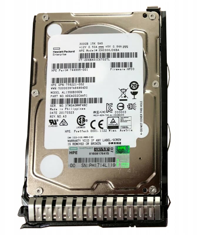 Жесткий диск HP 759221-002 300Gb 15000 SAS 2,5" HDD