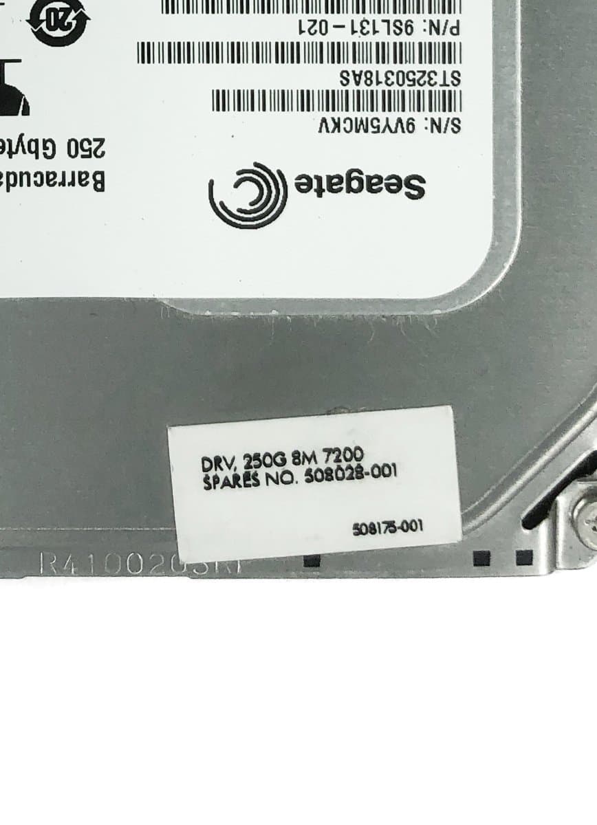 Жесткий диск HP 250Gb 7200 SATAII 3.5" HDD