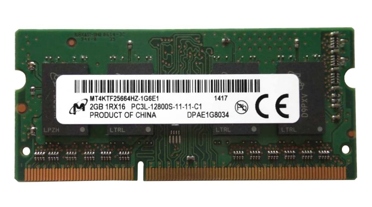 Оперативная память Micron MT4KTF25664HZ-1G6E1 DDRIII 2GB