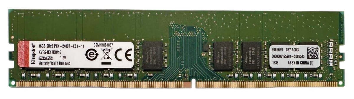 Оперативная память Kingston KVR24E17D8/16 DDRIV 16GB