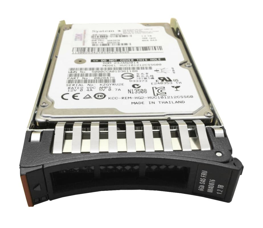 Жесткий диск IBM 00AD075 1,2Tb 10000 SAS 2,5" HDD