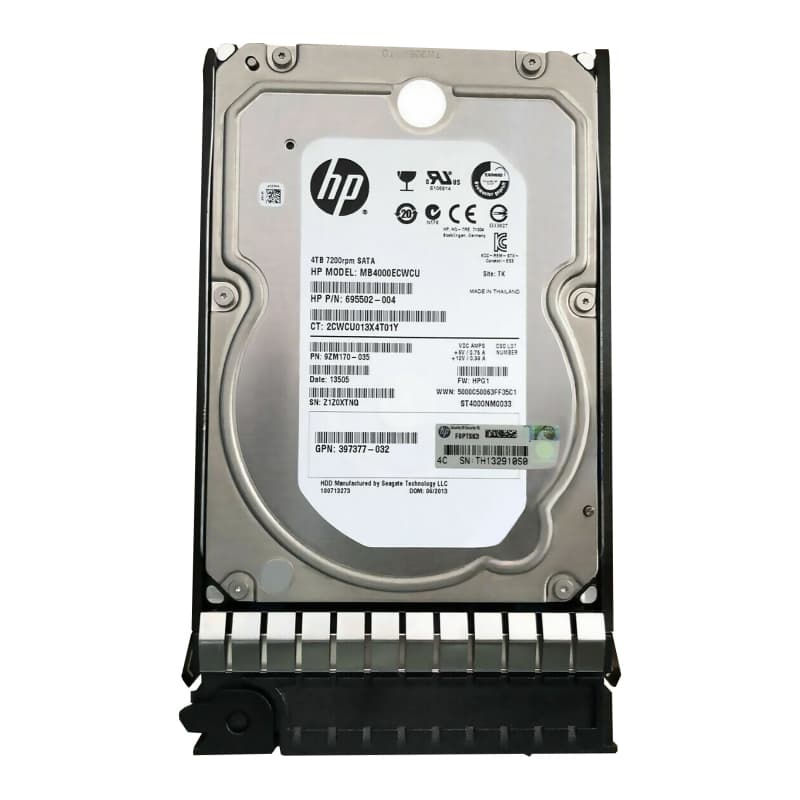 Жесткий диск HP 695502-004 4Tb 7200 SATAIII 3.5" HDD