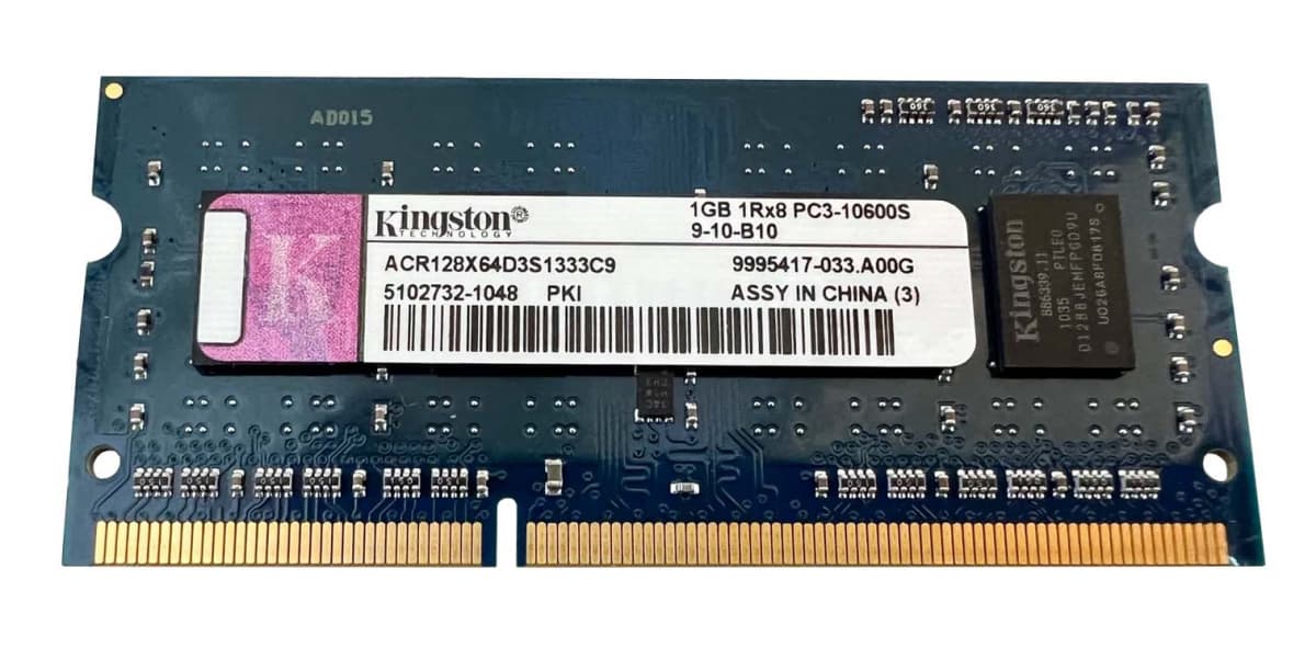 Оперативная память Kingston ACR128X64D3S1333C9 DDRIII 1Gb