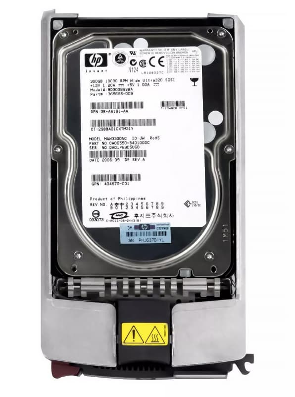 Жесткий диск HP 404670-001 300Gb  U320SCSI 3.5" HDD