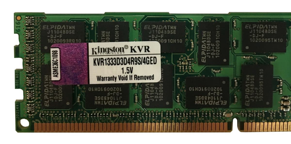 Оперативная память Kingston KVR1333D3D4R9S/4GED DDRIII 4Gb