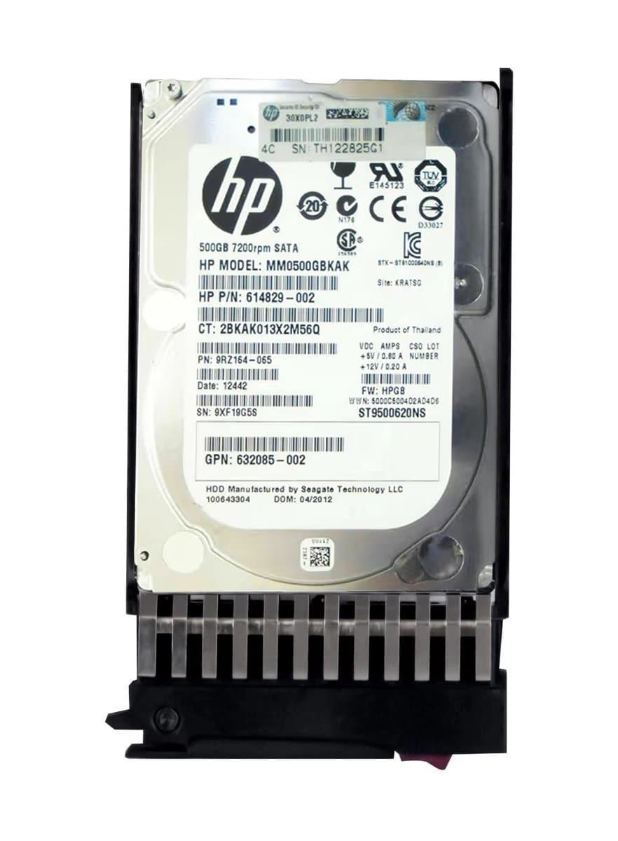 Жесткий диск HP 500Gb 7200 SATAIII 2.5" HDD 632085-002