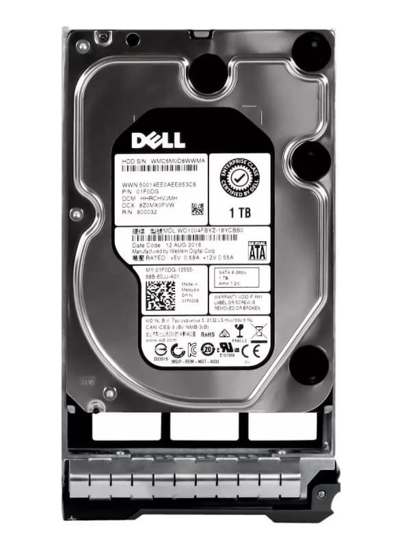 Жесткий диск Dell 400-ACRST 1TB SATAIII 3.5" HDD