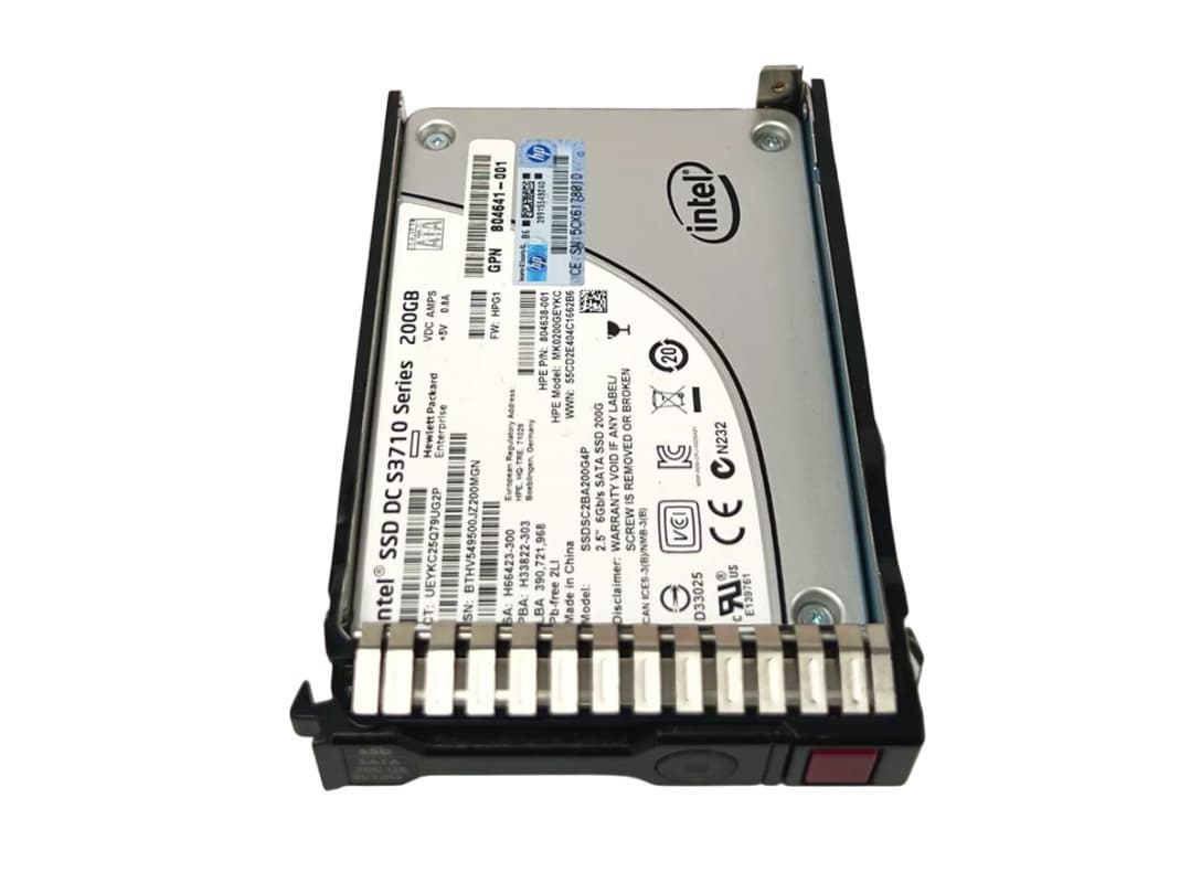 Жесткий диск HP 804613-B21 200Gb  SATAIII 2,5" SSD
