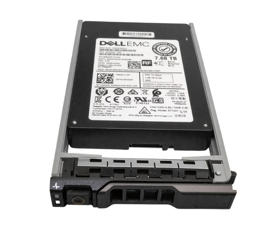 Жесткий диск Dell 05KW0F 7.68TB SAS 2,5" SSD