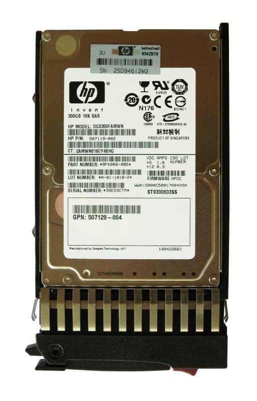 Жесткий диск HP DG0300FAMWN 300Gb  SAS 2,5" HDD