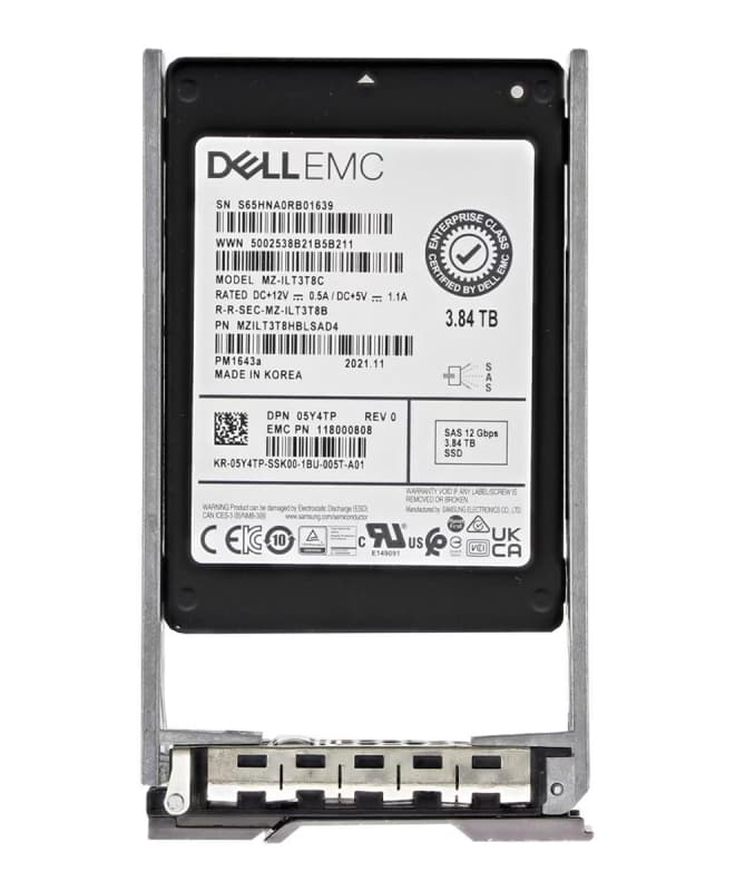 Жесткий диск Dell 05Y4TP 3.84TB SAS 2,5" SSD
