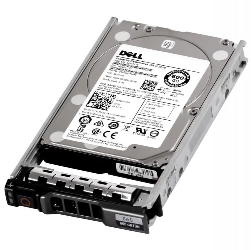Жесткий диск Dell K1JY9 600Gb 10000 SAS 2,5" HDD