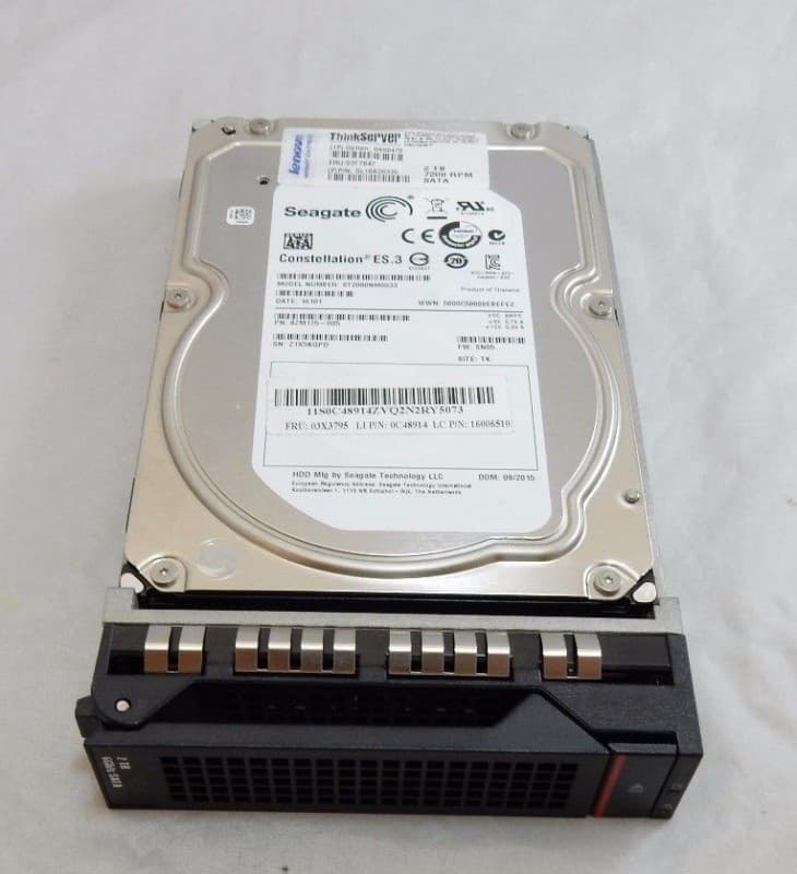 Жесткий диск Lenovo 0C44502 2Tb 7200 SAS 3,5" HDD