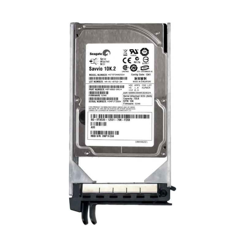 Жесткий диск Dell 9F4066-041 73Gb SAS 2,5" HDD