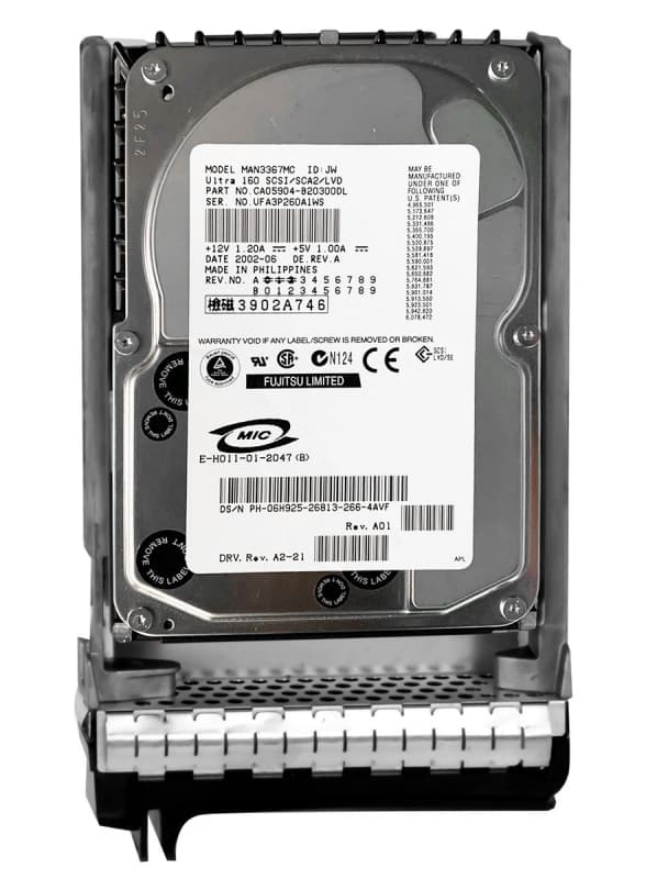 Жесткий диск Dell CA05904-B20300DL 36,6Gb  U160SCSI 3.5" HDD
