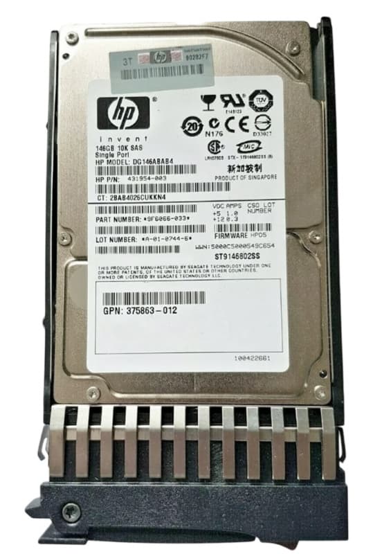 Жесткий диск HP DG146ABAB4 146Gb  SAS 2,5" HDD